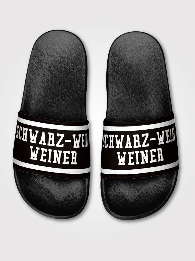 Badelatschen Retro