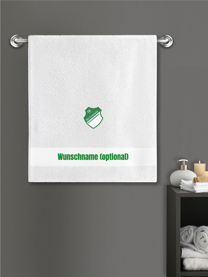 Badehandtuch Team Sticklogo