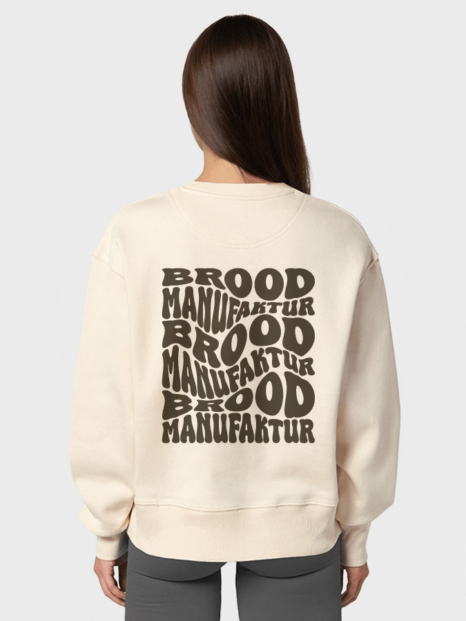Sweatshirt Oversized Wavy Unisex