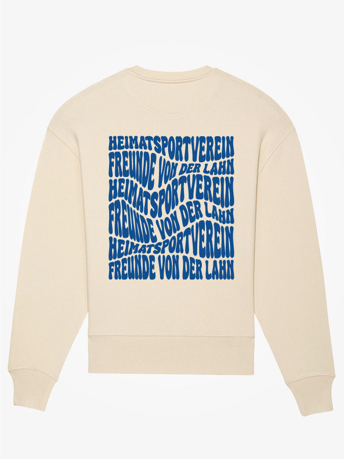 Sweatshirt Oversized Wavy Herren