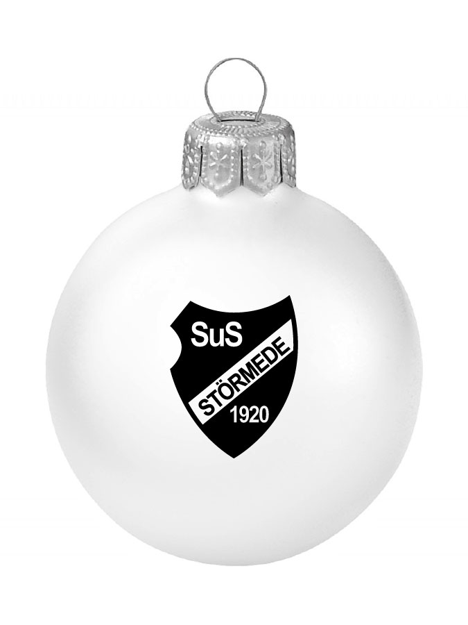 Weihnachtskugel Logo 8cm