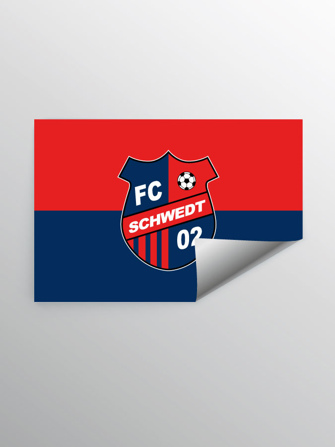 Aufkleber DIN A7 Logo