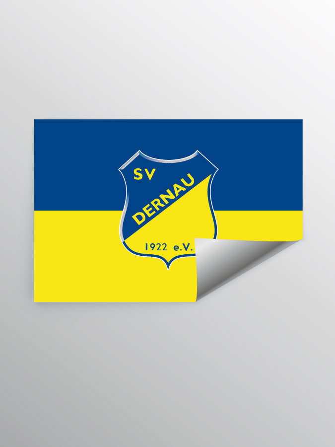 Aufkleber DIN A7 Logo