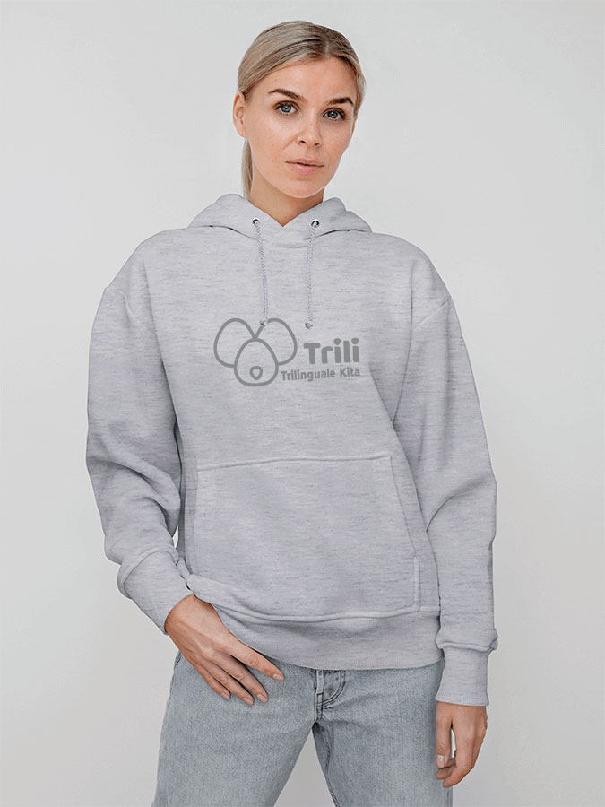 Hoodie All Grey Unisex