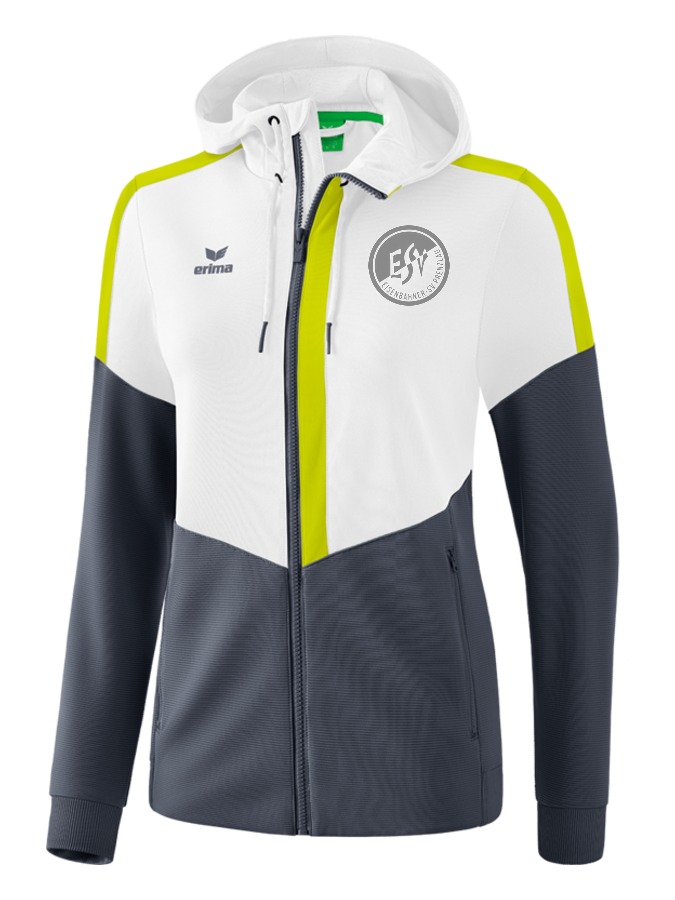 Erima Squad Trainingsjacke mit Kapuze Damen