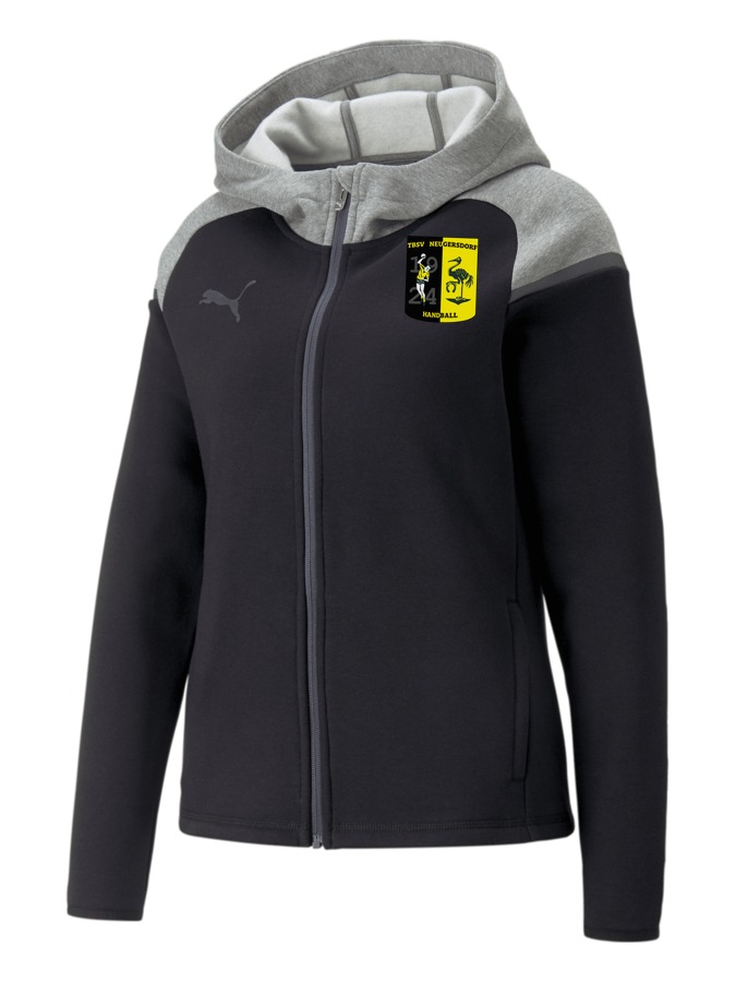 PUMA teamCUP Casuals Kapuzenjacke Damen