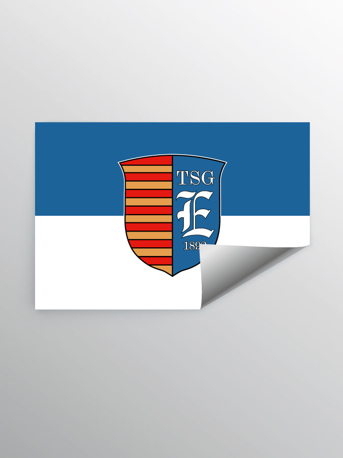 Aufkleber DIN A7 Logo