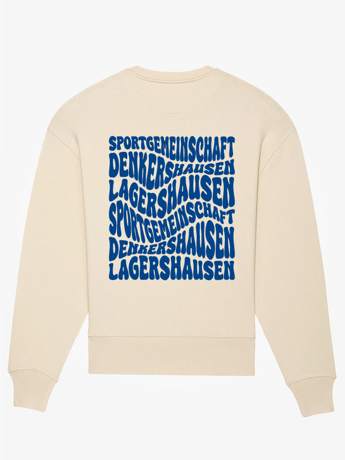 Oversized Sweater Wavy Herren