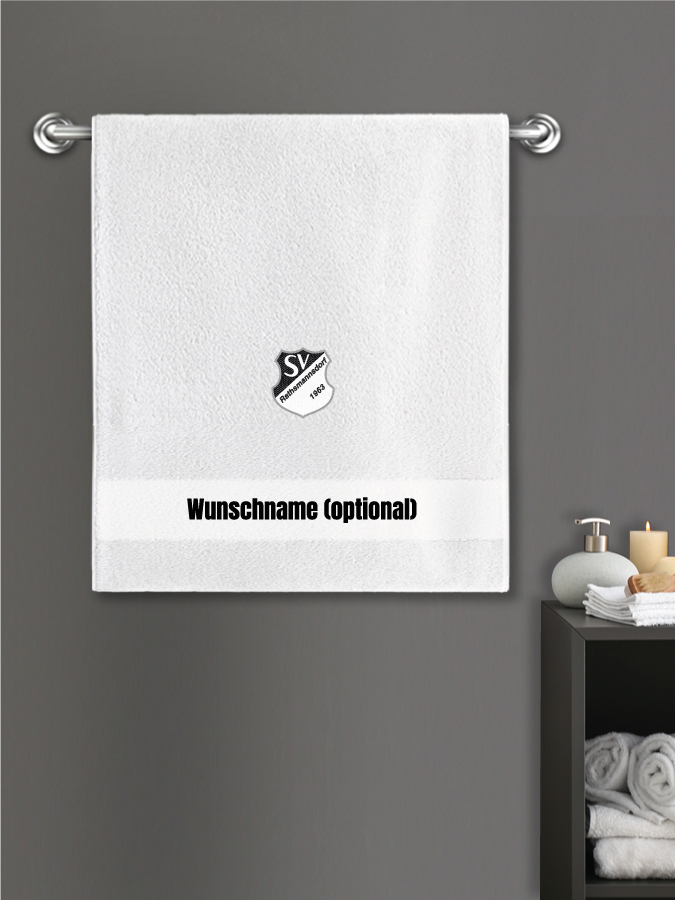 Badehandtuch Team Sticklogo