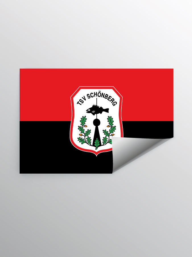 Aufkleber DIN A7 Logo