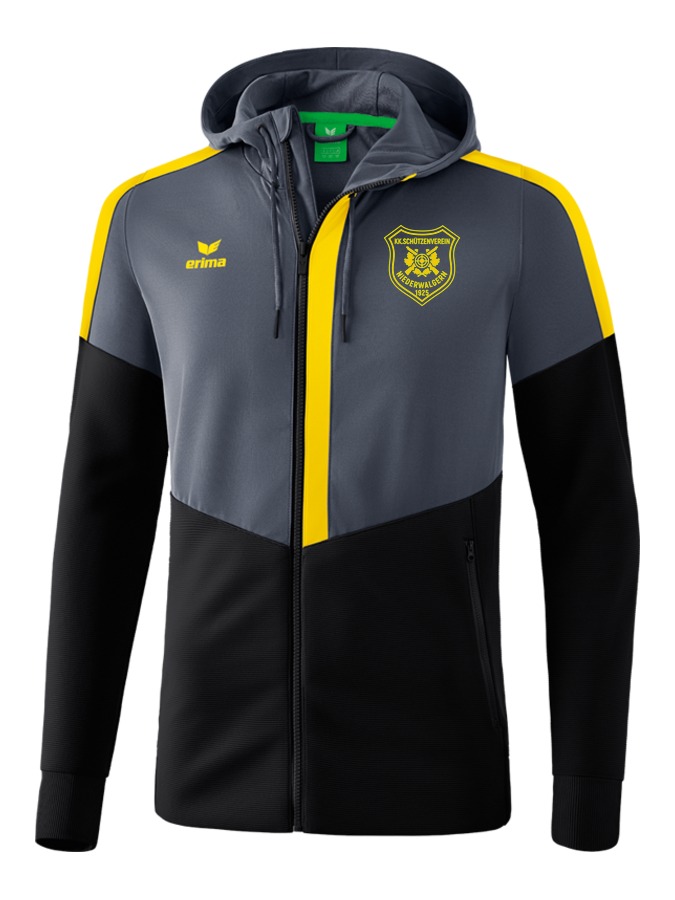 Erima Squad Trainingsjacke mit Kapuze