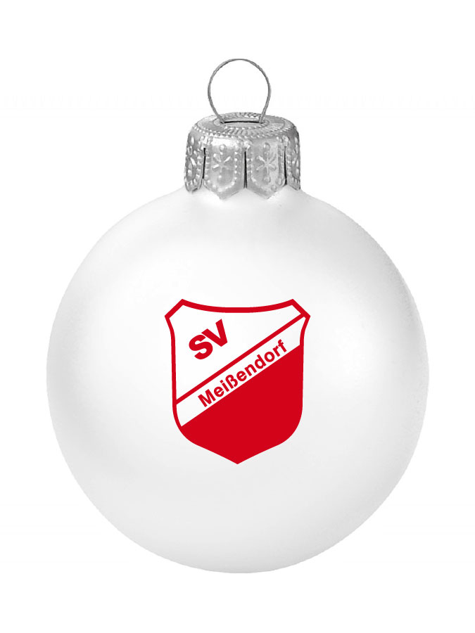 Weihnachtskugel Logo 8cm