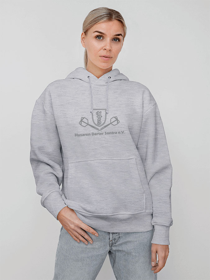 Hoodie All Grey Unisex