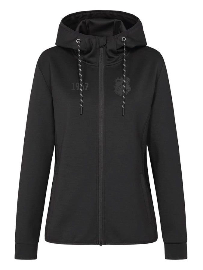 Recycelte Jacke All Black Damen