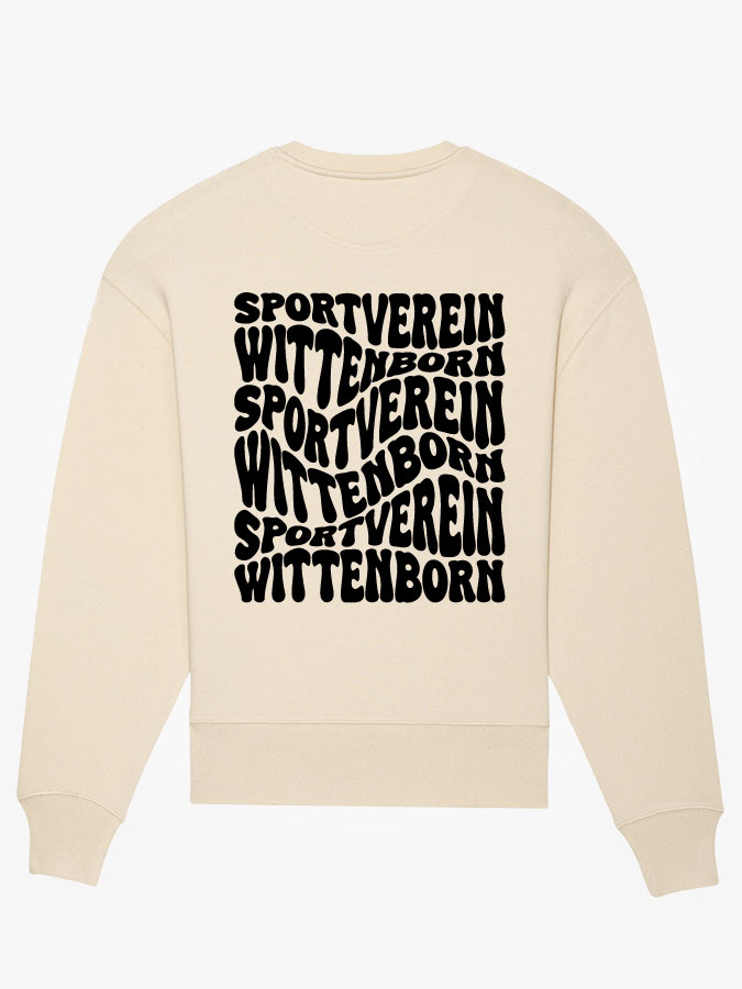 Oversized Sweater Wavy Herren