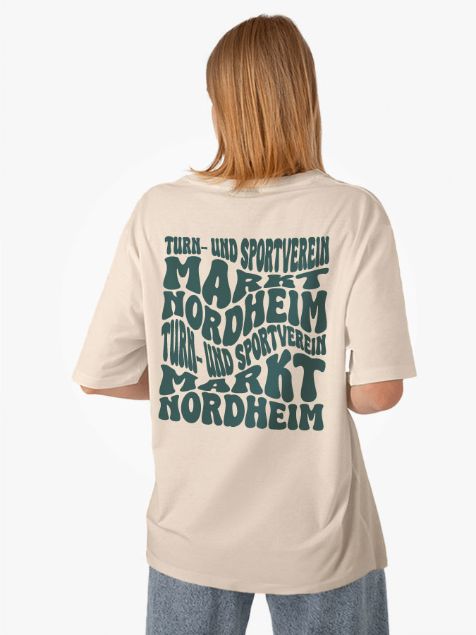 Oversized Shirt Wavy Damen