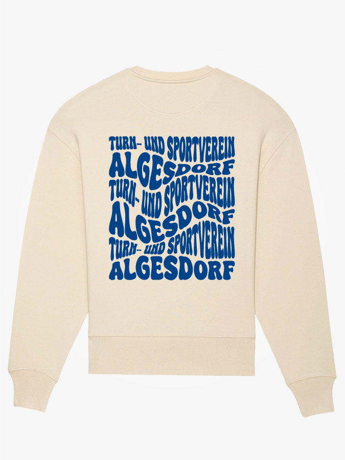 Oversized Sweater Wavy Herren
