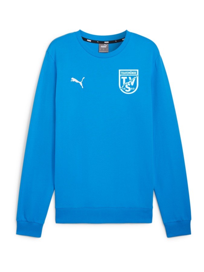 PUMA teamGOAL Casuals Crew Neck Sweatshirt