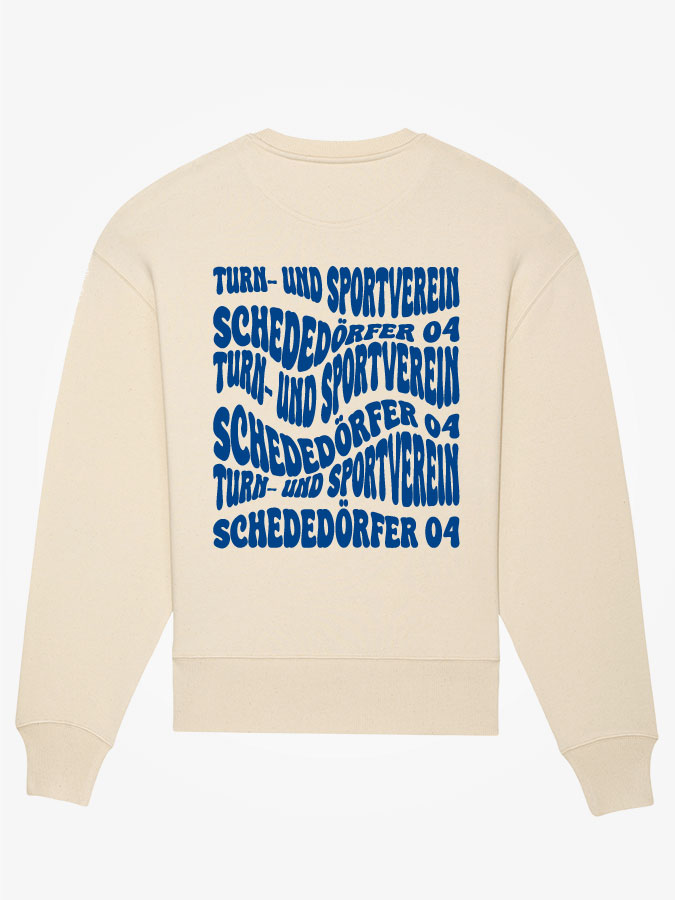 Sweatshirt Oversized Wavy Herren