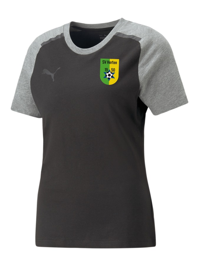 PUMA teamCUP Casuals T-Shirt Damen