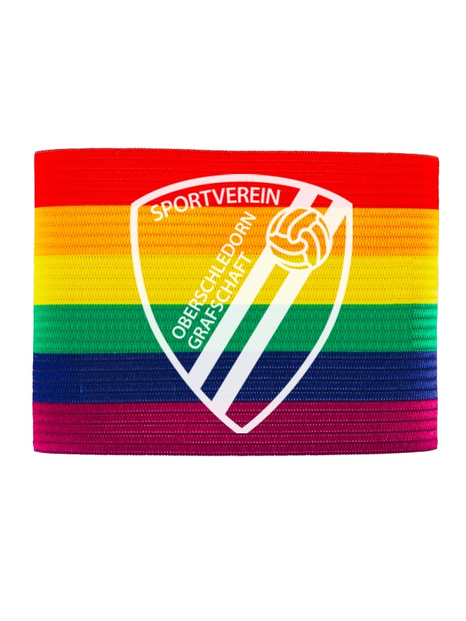 Kapitänsbinde Regenbogen