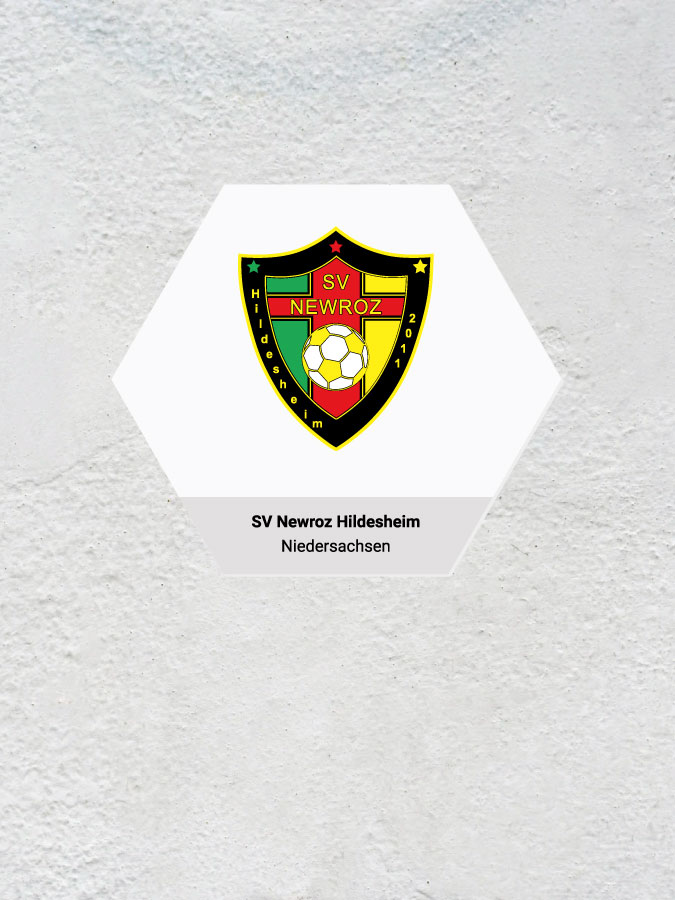 Wandkachel Hexagon mit Logo
