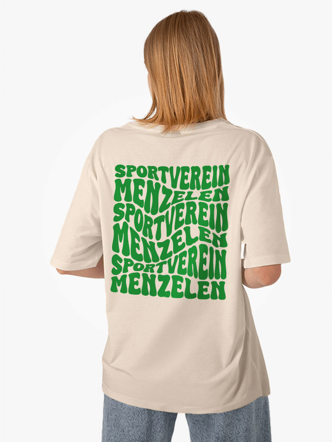Oversized Shirt Wavy Damen
