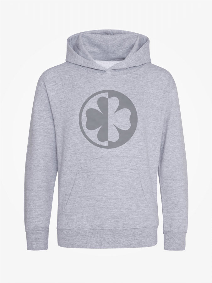 Hoodie All Grey Kids Unisex