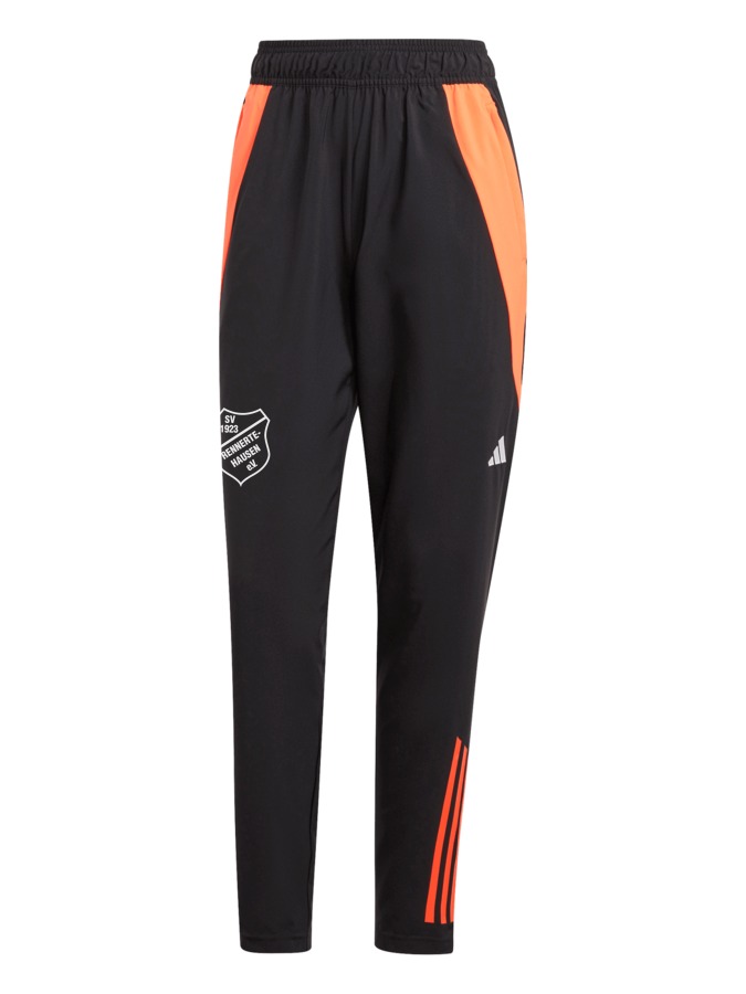 Orange-Schwarz-Weiß