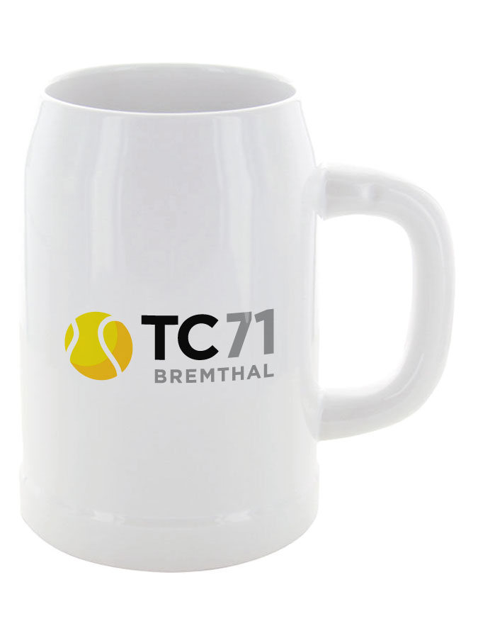 Bierkrug 0,5l Logo