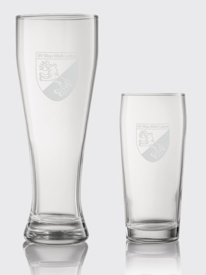 Biergläser Gravur