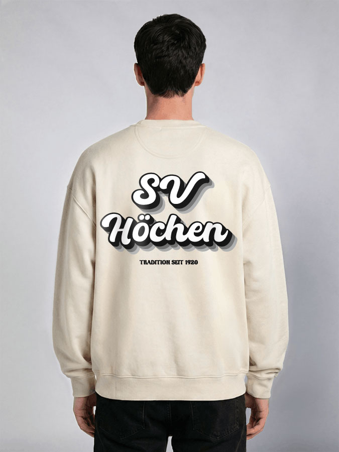 Oversized Sweater Vintage Herren