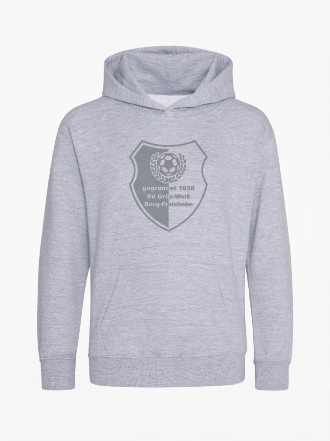 Hoodie All Grey Kids Unisex