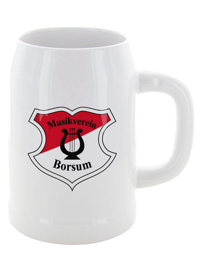Bierkrug 0,5l Logo