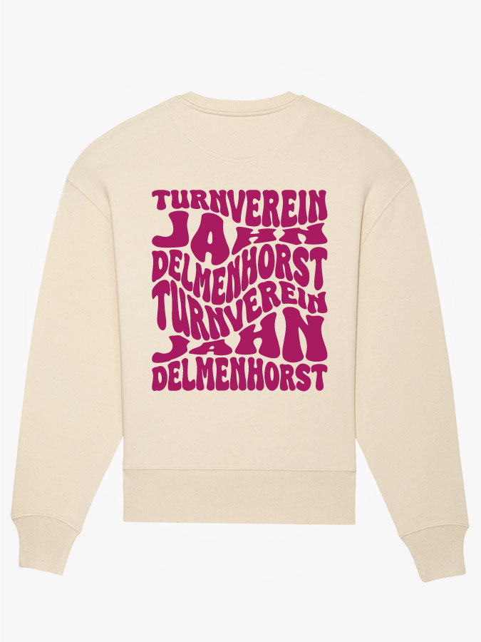 Oversized Sweater Wavy Herren