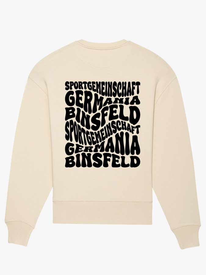 Sweatshirt Oversized Wavy Herren