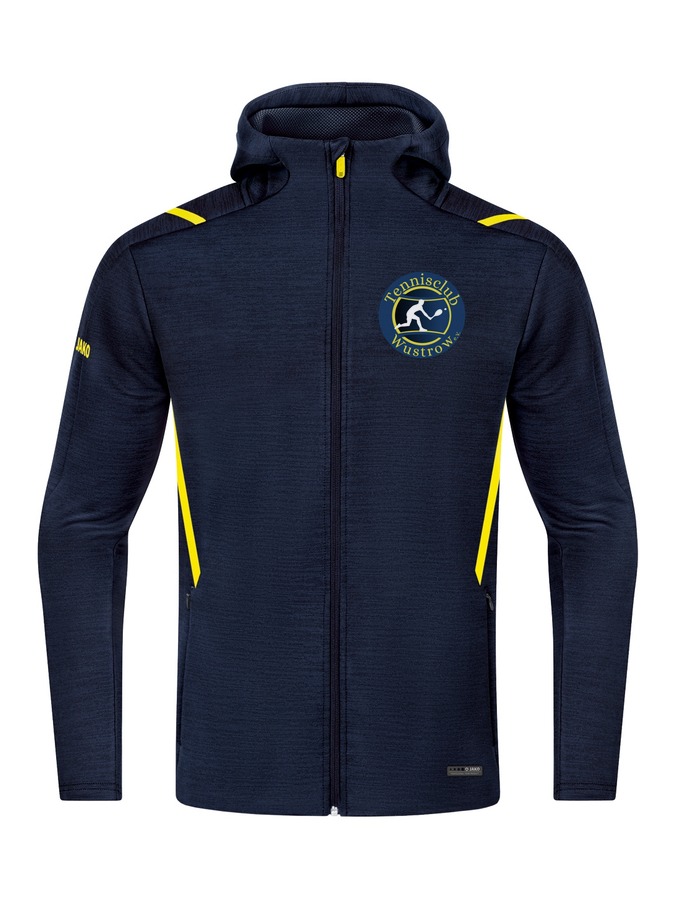 Jako Freizeitjacke Challenge mit Kapuze