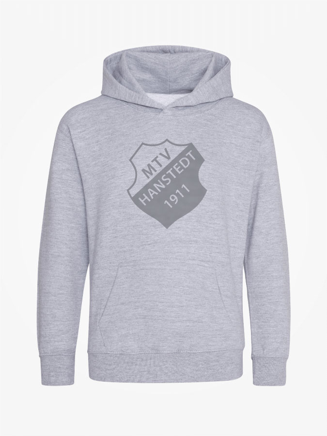 Hoodie All Grey Kids Unisex