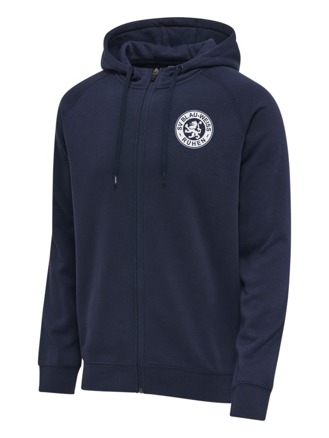 Hummel Red Classic Zip Hoodie