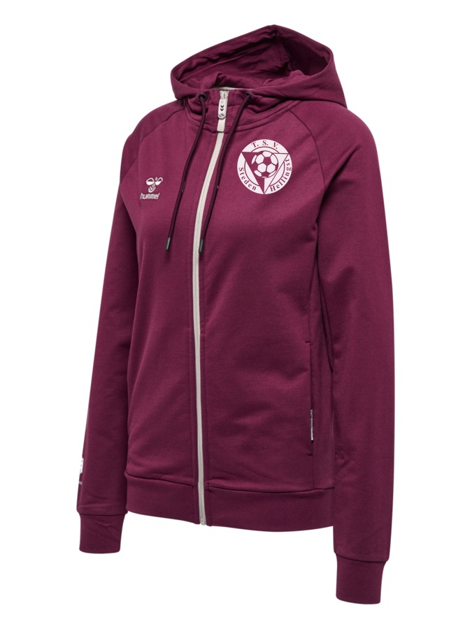 Hummel Move Grid Cotton Zip Hoodie Woma Damen
