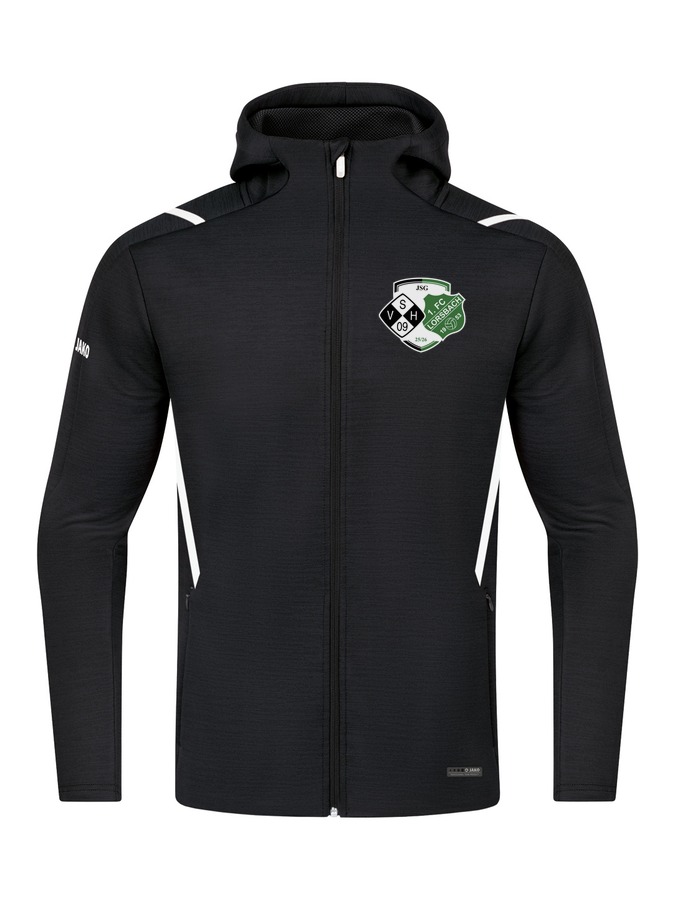 Jako Freizeitjacke Challenge mit Kapuze