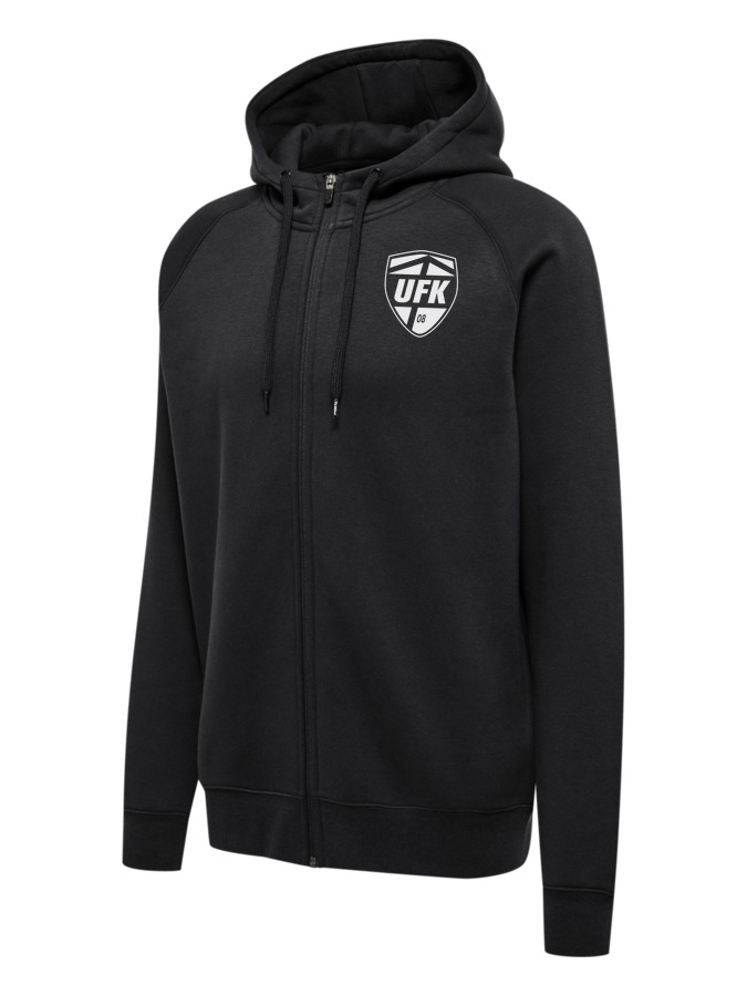 Hummel Red Heavy Zip Hoodie