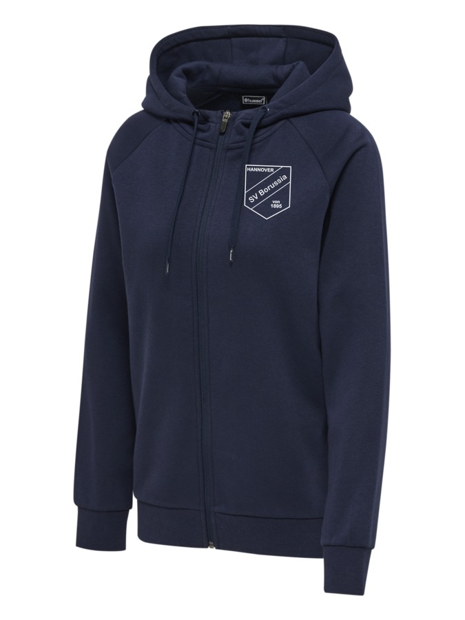 Hummel Red Classic Zip Hoodie Damen