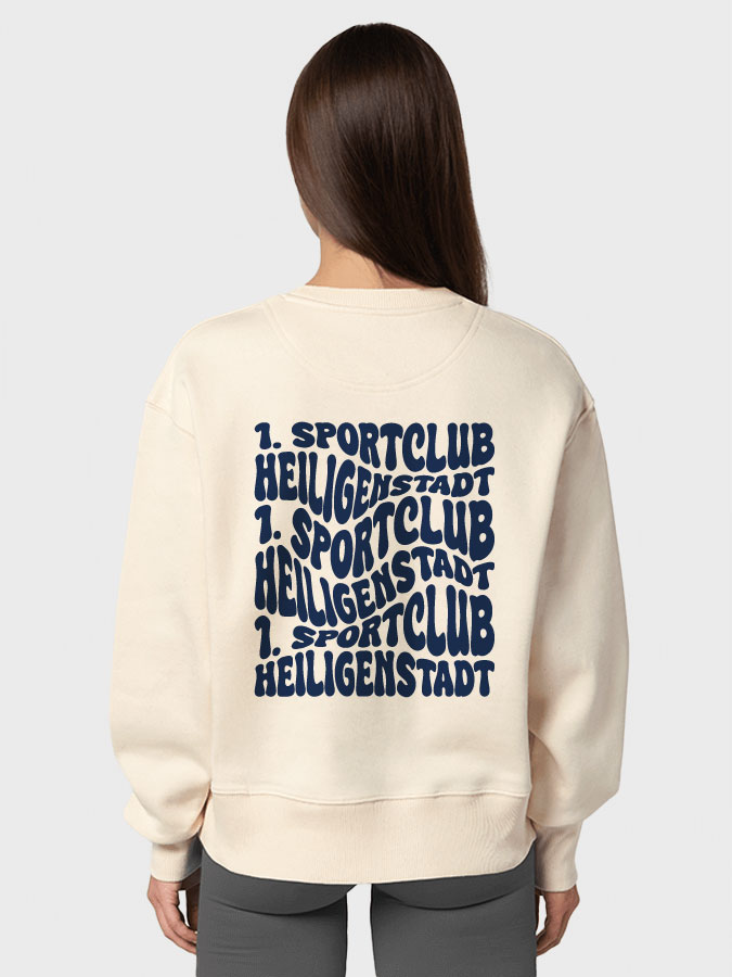 Sweatshirt Oversized Wavy Unisex