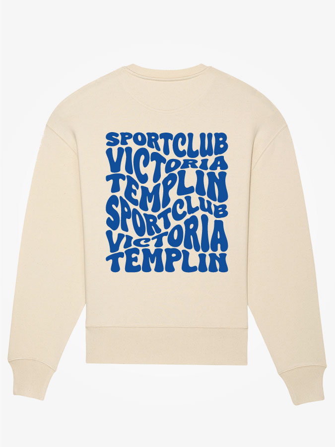 Oversized Sweater Wavy Herren