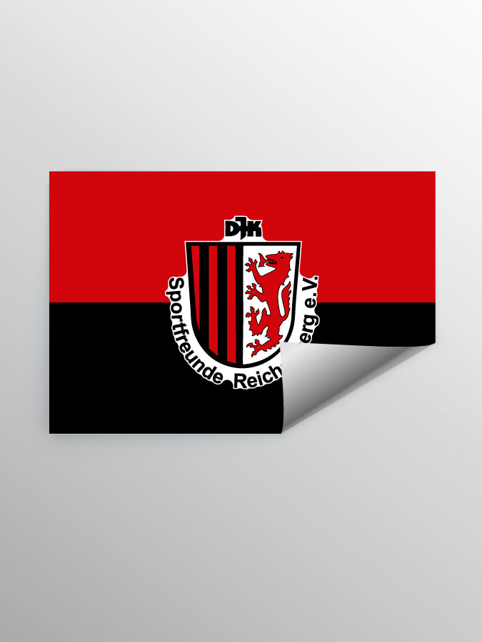 Aufkleber DIN A7 Logo