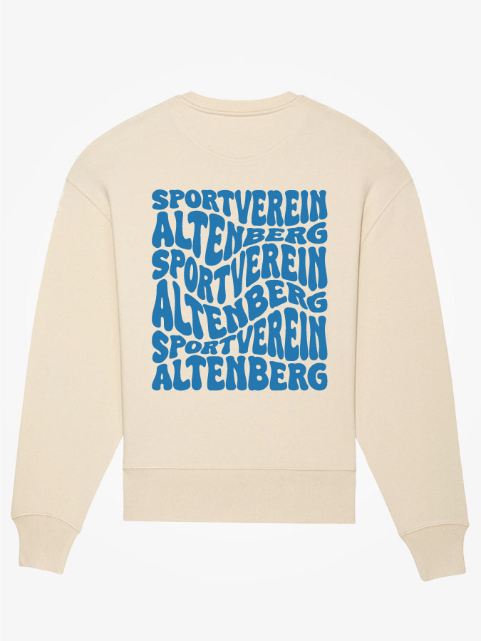 Sweatshirt Oversized Wavy Herren