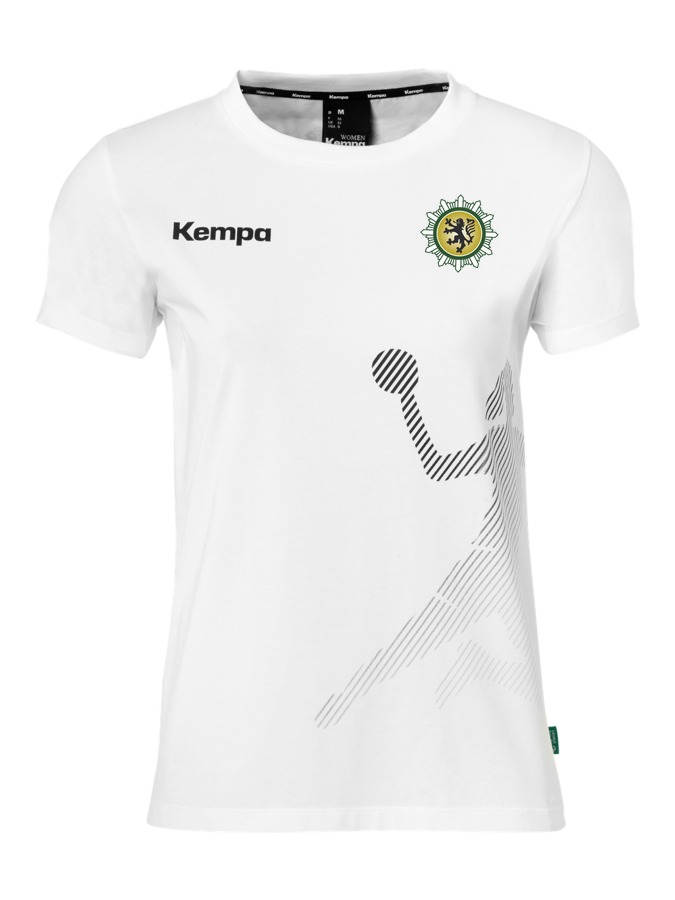 Kempa T-Shirt Black & White Damen