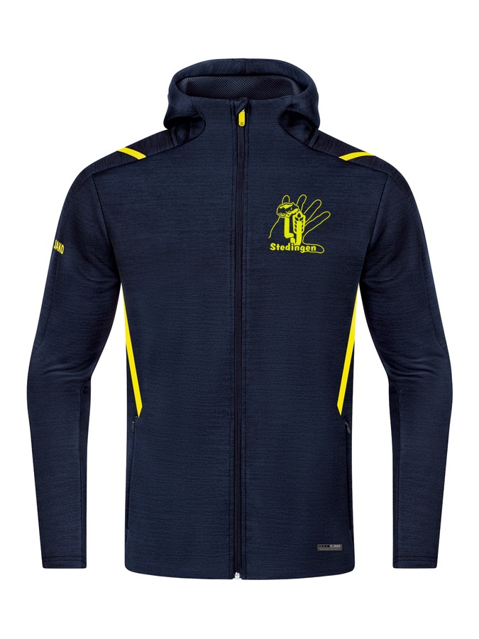 Jako Freizeitjacke Challenge mit Kapuze