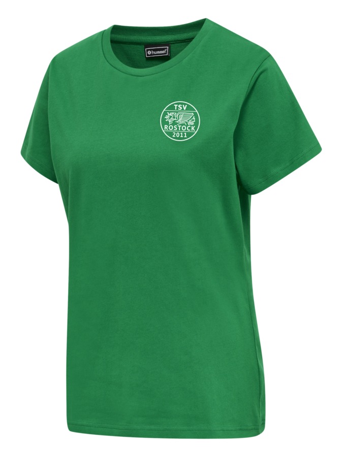 Hummel Red Heavy T-Shirt Damen